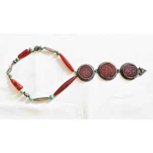 Berber Ethnic Pendant Necklace
