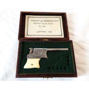 "vest Pocket" Pistol - 22 Short -1860-1870- 19th Century