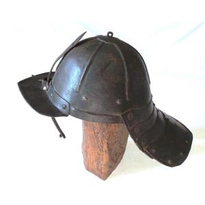 XVII° - Capeline - Lobster Tail - Lobster Tail Pot Helmet - 1618 -1651 Thirty Years War