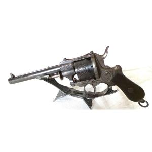 Ii° Empire - Officer's Revolver "patented - Meyers- Lefaucheux" 1855-1877 - 19th Century