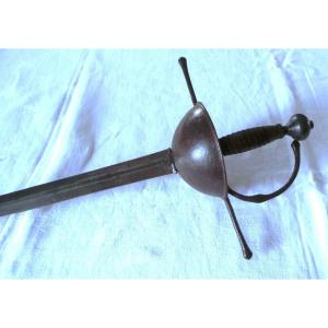 Rapier A Taza "manufacture Royale d'Alsace" "bodyguard Of The King" Louis XV-louis XVI-xviii°