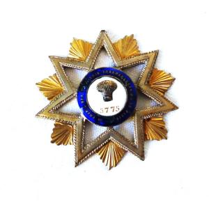 Medal With 7 Branches - Lodge Chapter Of The Inseparable United Brothers Of The East Of Paris -5775-