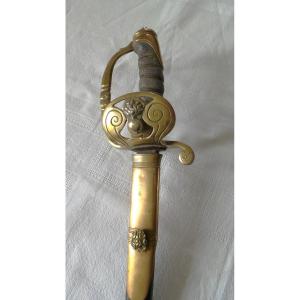 SABRE D'OFFICIER D'ARTLLERIE DU VICTORIAN -HAC -MOD 1855- XIX°