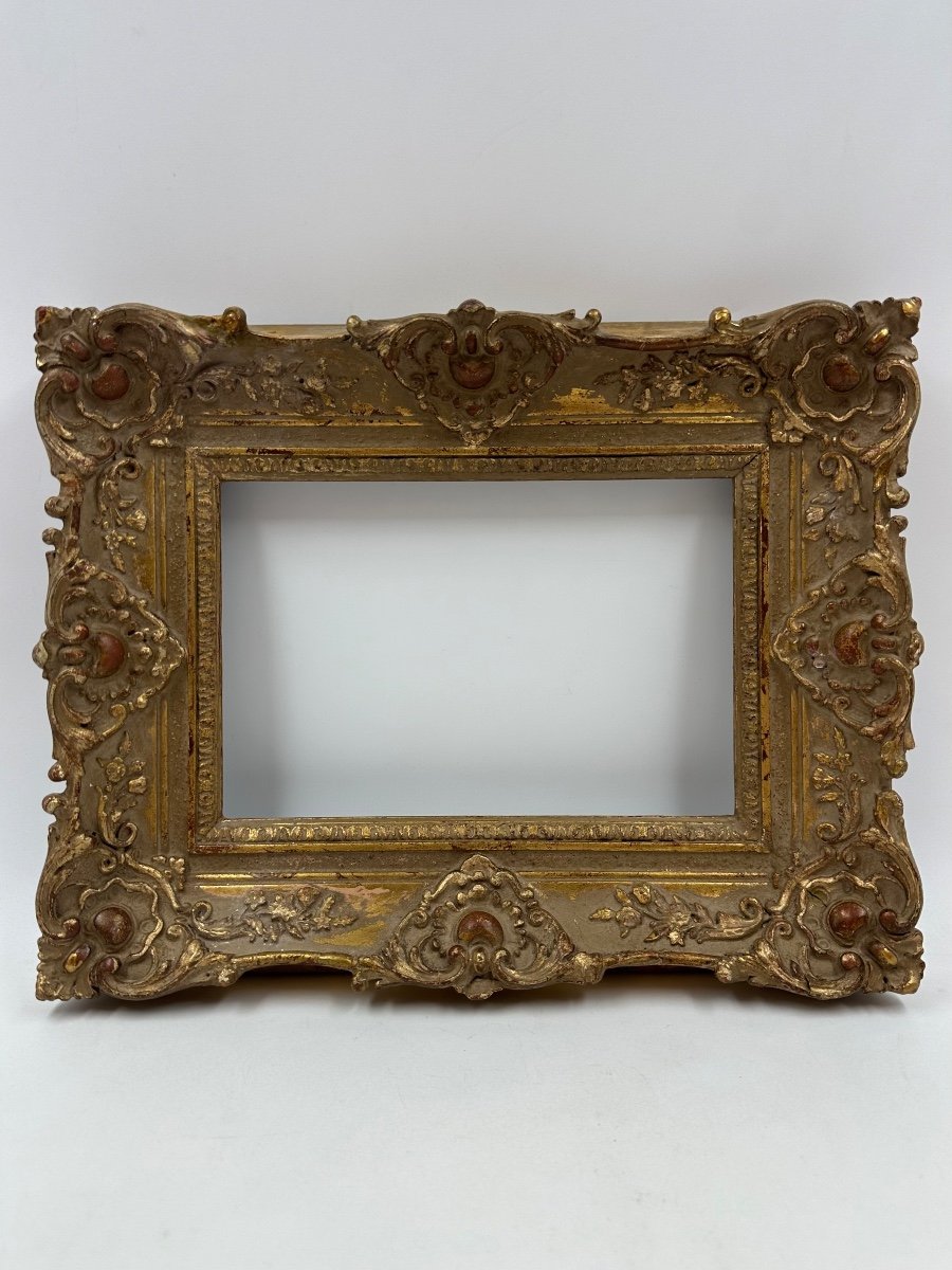 18th Century Frame In Gilded Wood, Louis XV Period