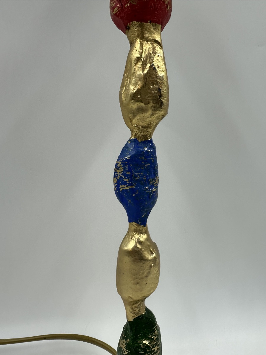 Pierre Casenove Gilt Bronze Lamp -photo-3