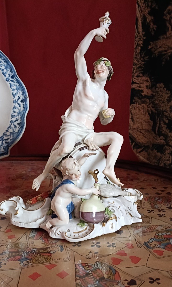 Eighteenth Meissen Mythological Group