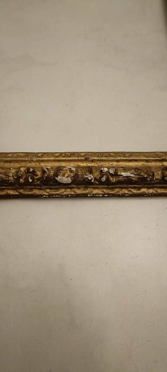 17th Century Gilded Wood Frame-photo-3