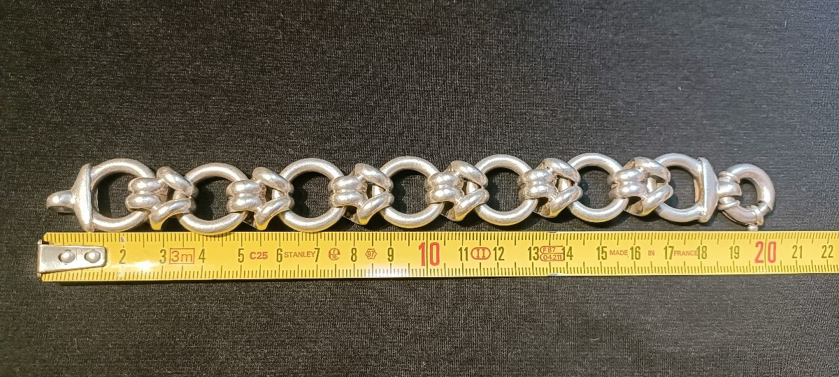 Arthus Bertrand Sterling Silver Bracelet Vintage -photo-4