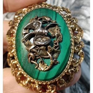 Important 19th Century Brooch In The Spirit Of Wiese Or Froment Meurice (unsigned)