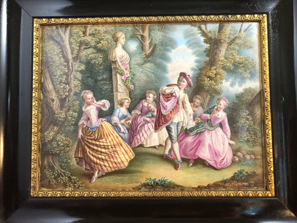 Sevres Painted Porcelain-photo-2