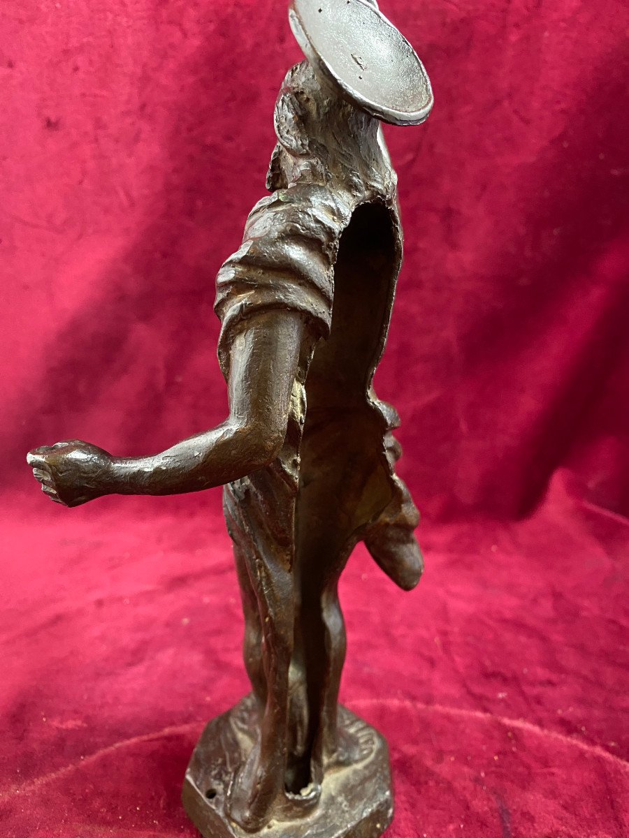 Christ Benissant Bronze 16 Eme Century-photo-3