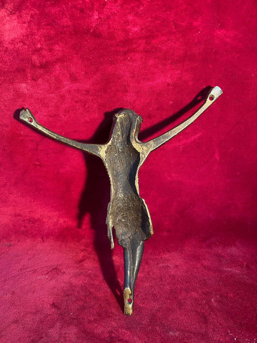 Christ  Bronze XIII Eme Siecle-photo-4