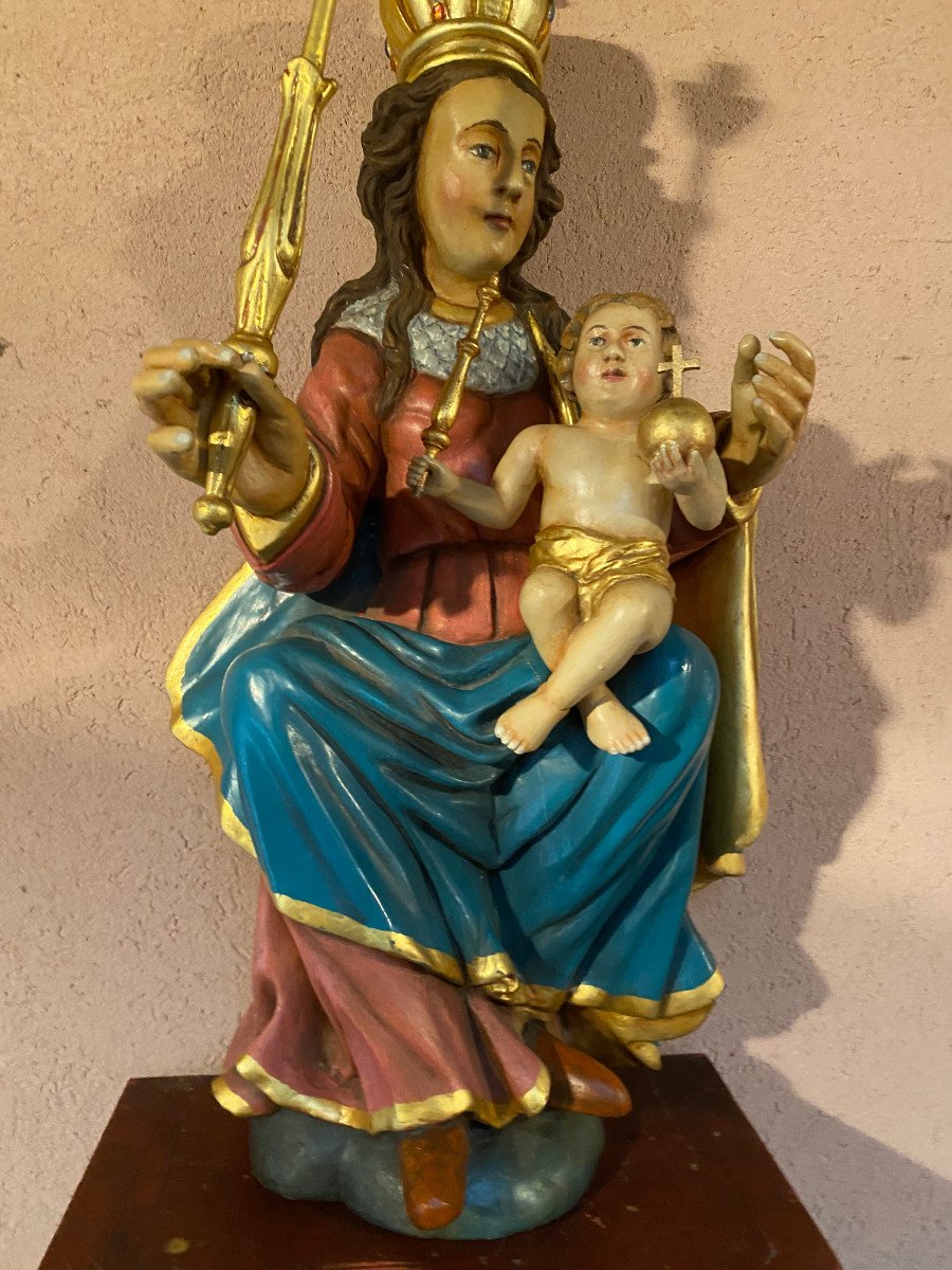 Vierge A L Enfant En Majeste-photo-6