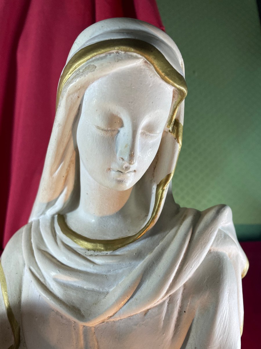 Our Lady Of Victories Plaster Statue-photo-1