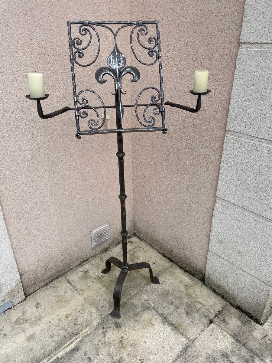 Wrought Iron Lectern