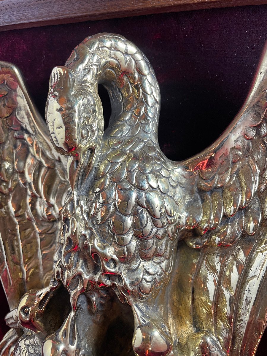 Pelican Bronze Gilt Frame-photo-4
