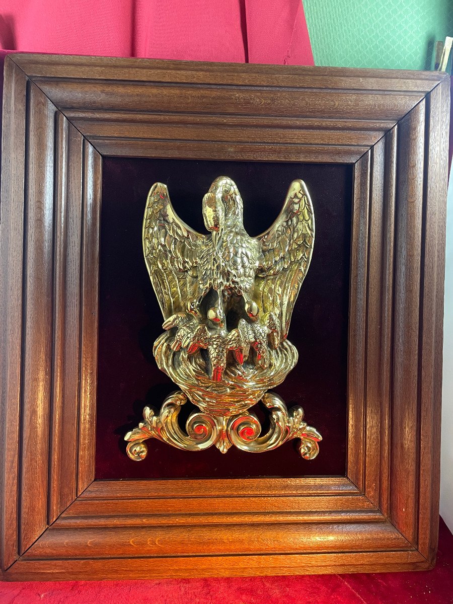 Pelican Bronze Gilt Frame