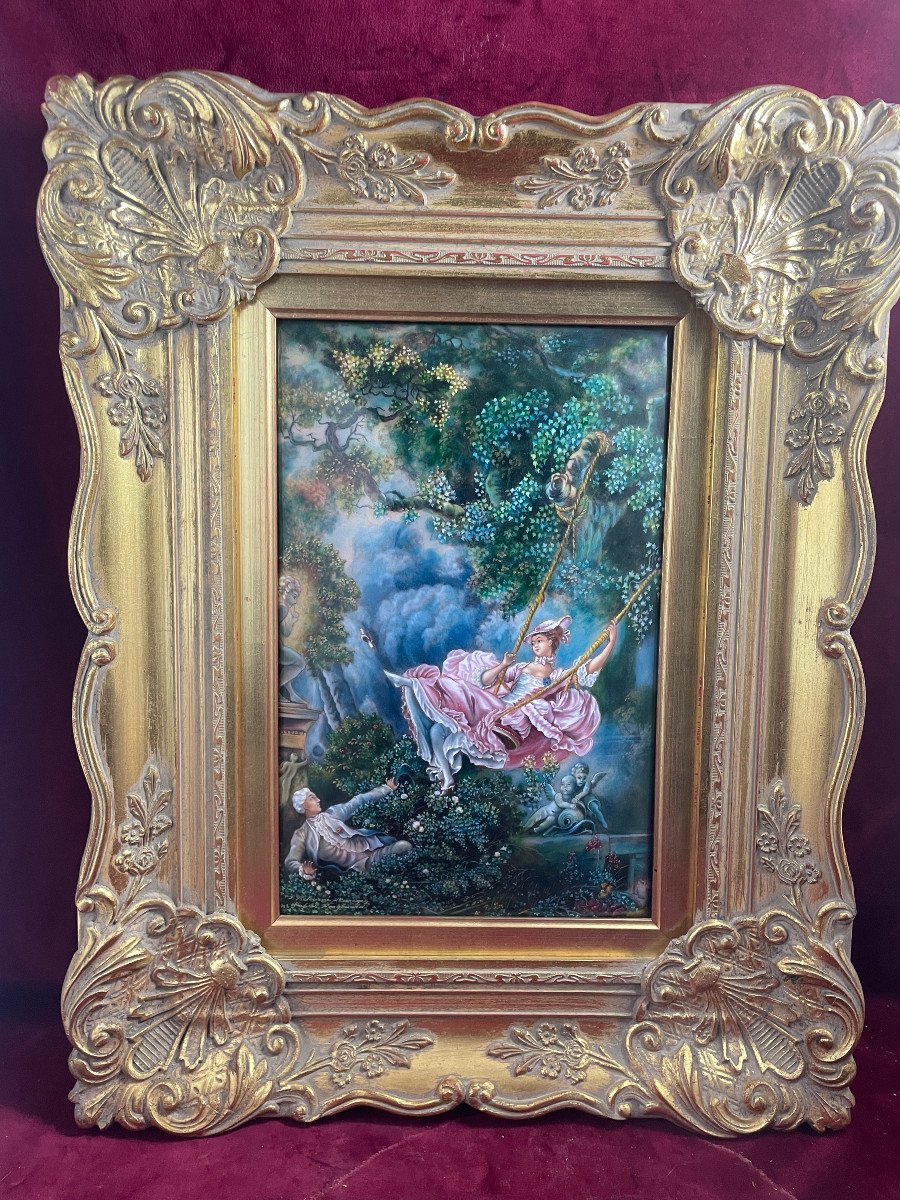 Email Painting Fragonard L Escarpolette Betourne-photo-4