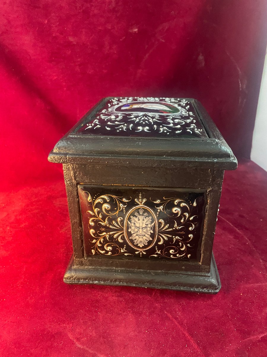 Limoges Enamel Jewelry Box -photo-1