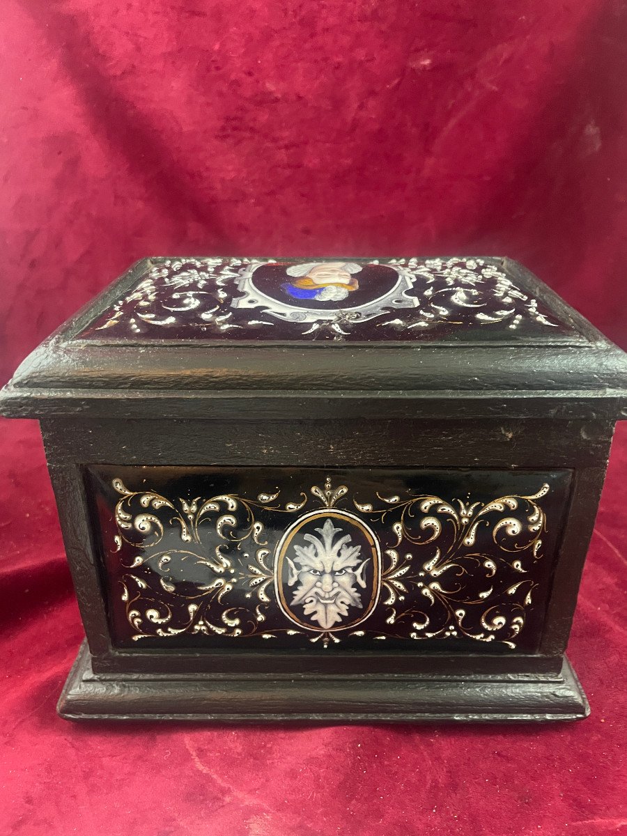 Limoges Enamel Jewelry Box -photo-2