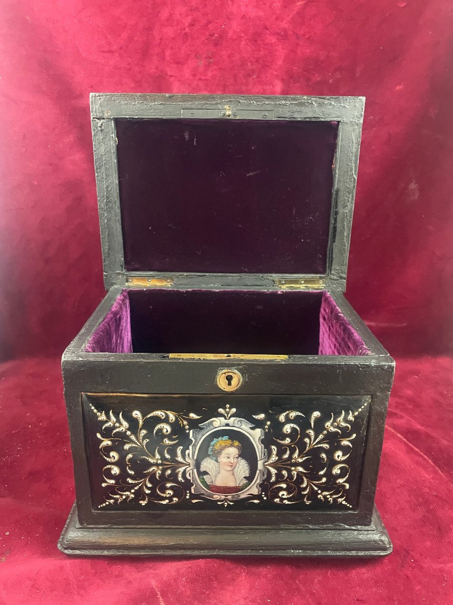 Limoges Enamel Jewelry Box -photo-5