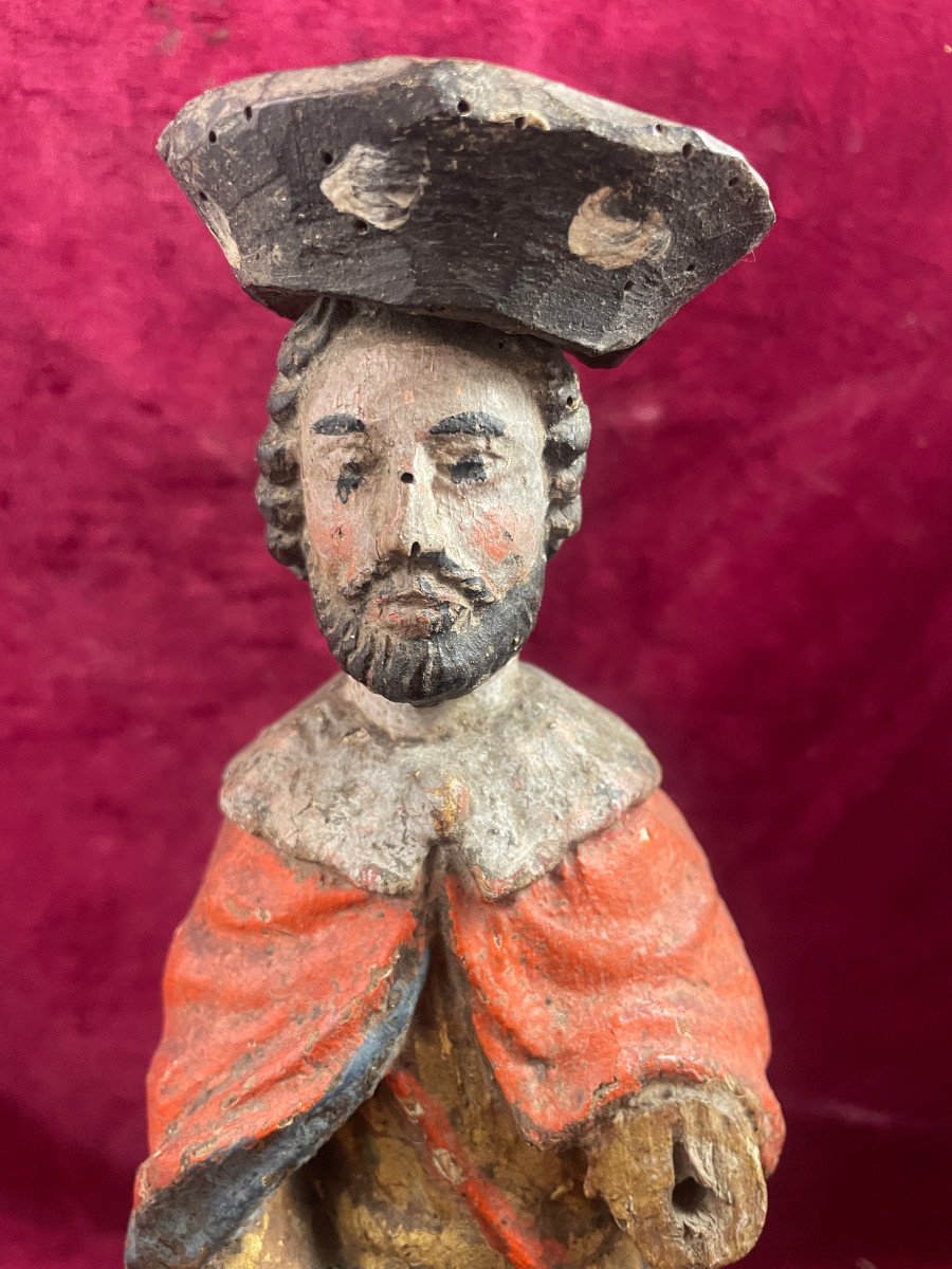 Saint  Roch  Statuette -photo-4