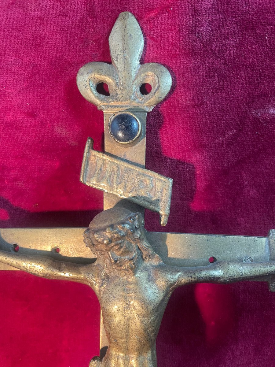 16th Century Bronze Processional Cross-photo-2