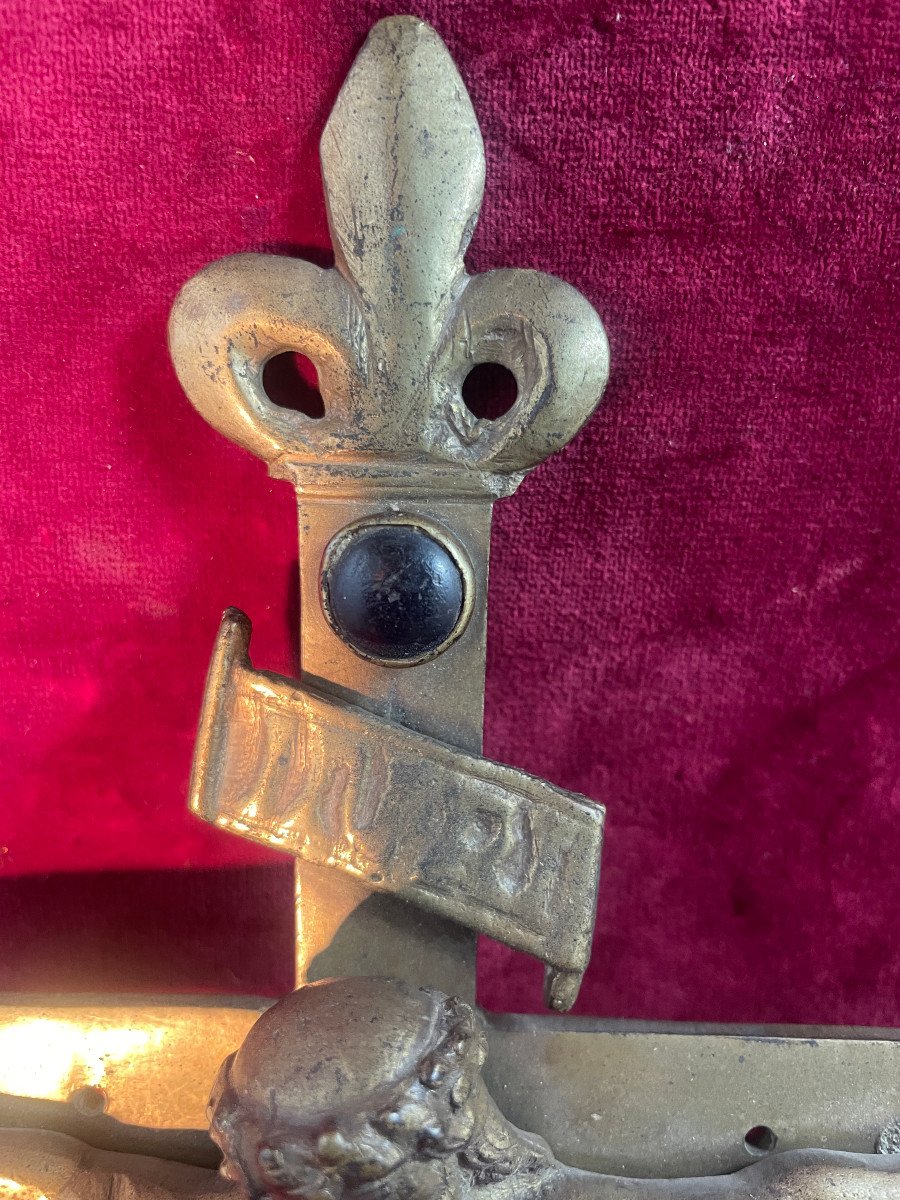 16th Century Bronze Processional Cross-photo-3