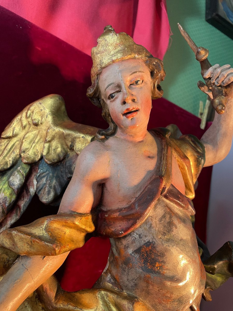 Saint Michael Baroque Statue-photo-4