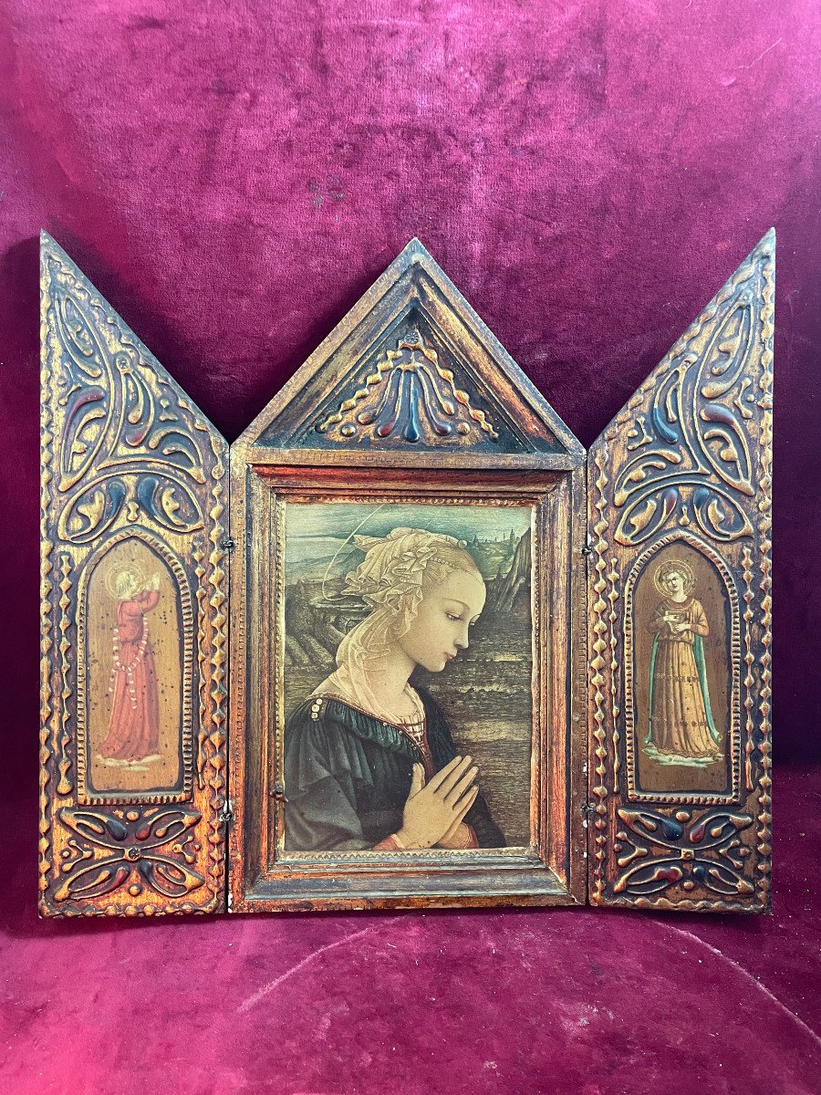 Italian Renaissance Triptych 