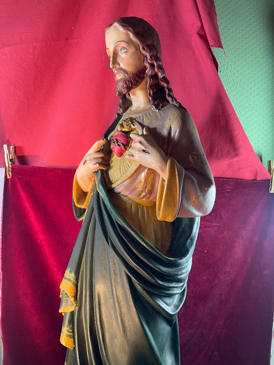 Christ Sacre Coeur Statue  -photo-1