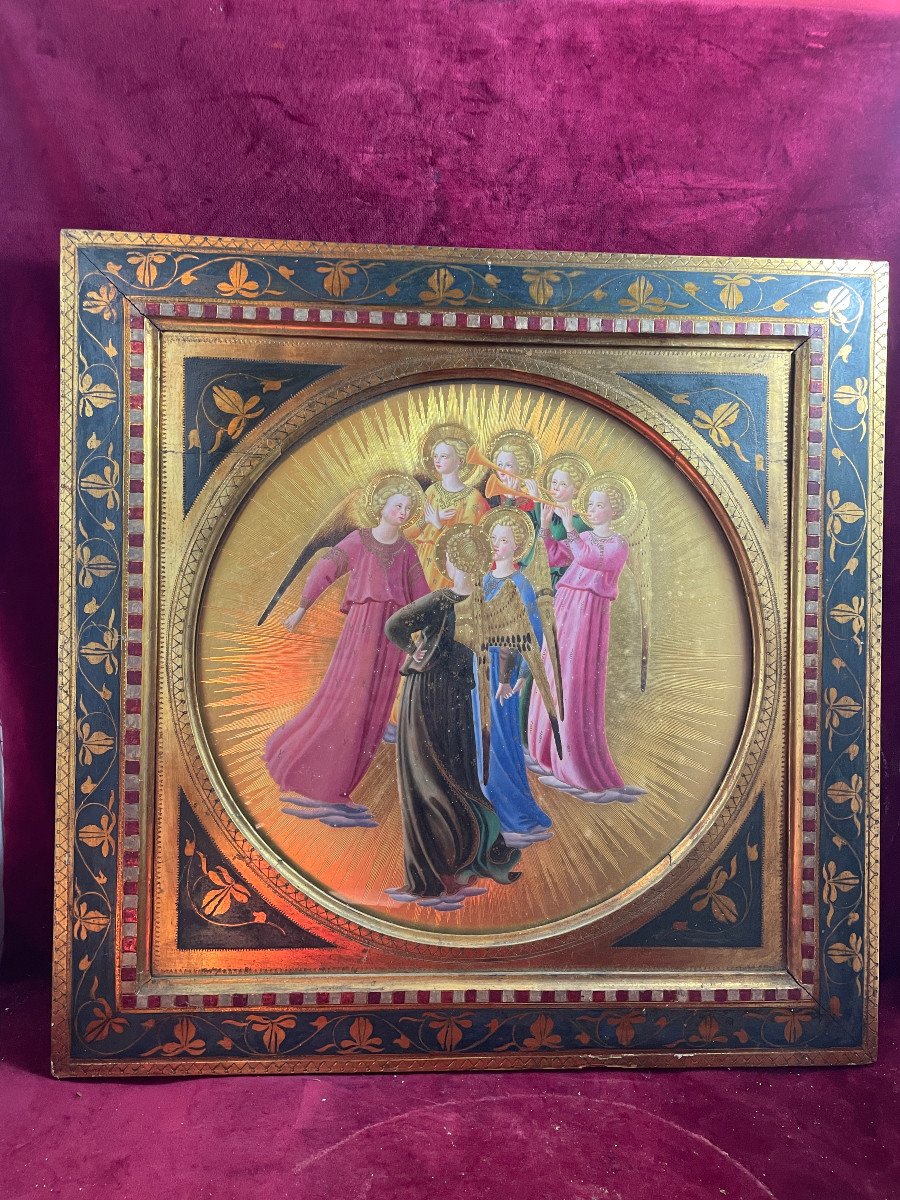 Angels Musicians Fra Angelico Tondo Florence