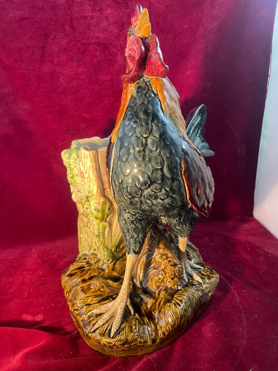 Rooster Of Choisy Bouquetiere Carrier Belleuse-photo-2