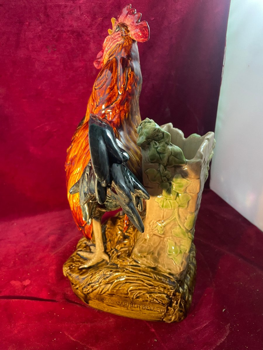 Rooster Of Choisy Bouquetiere Carrier Belleuse-photo-1