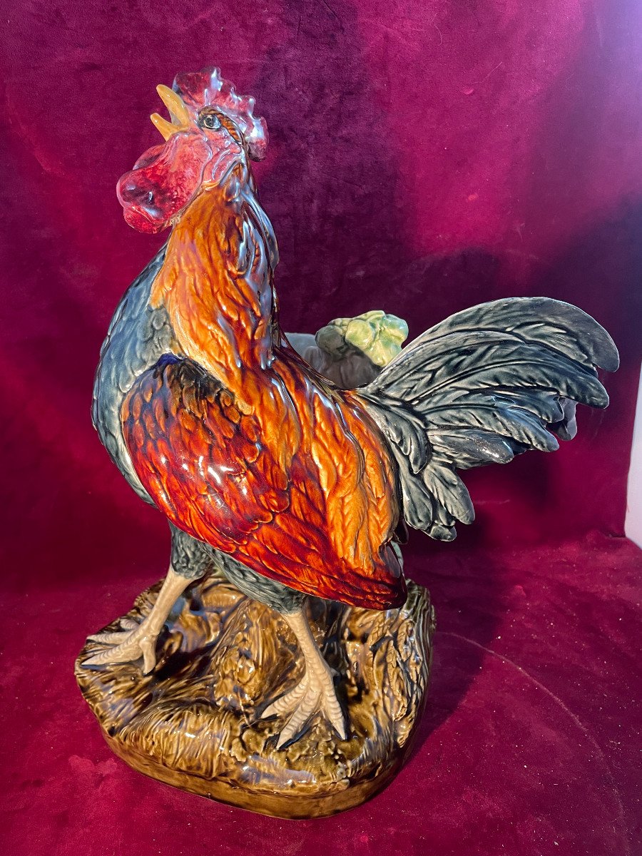 Rooster Of Choisy Bouquetiere Carrier Belleuse