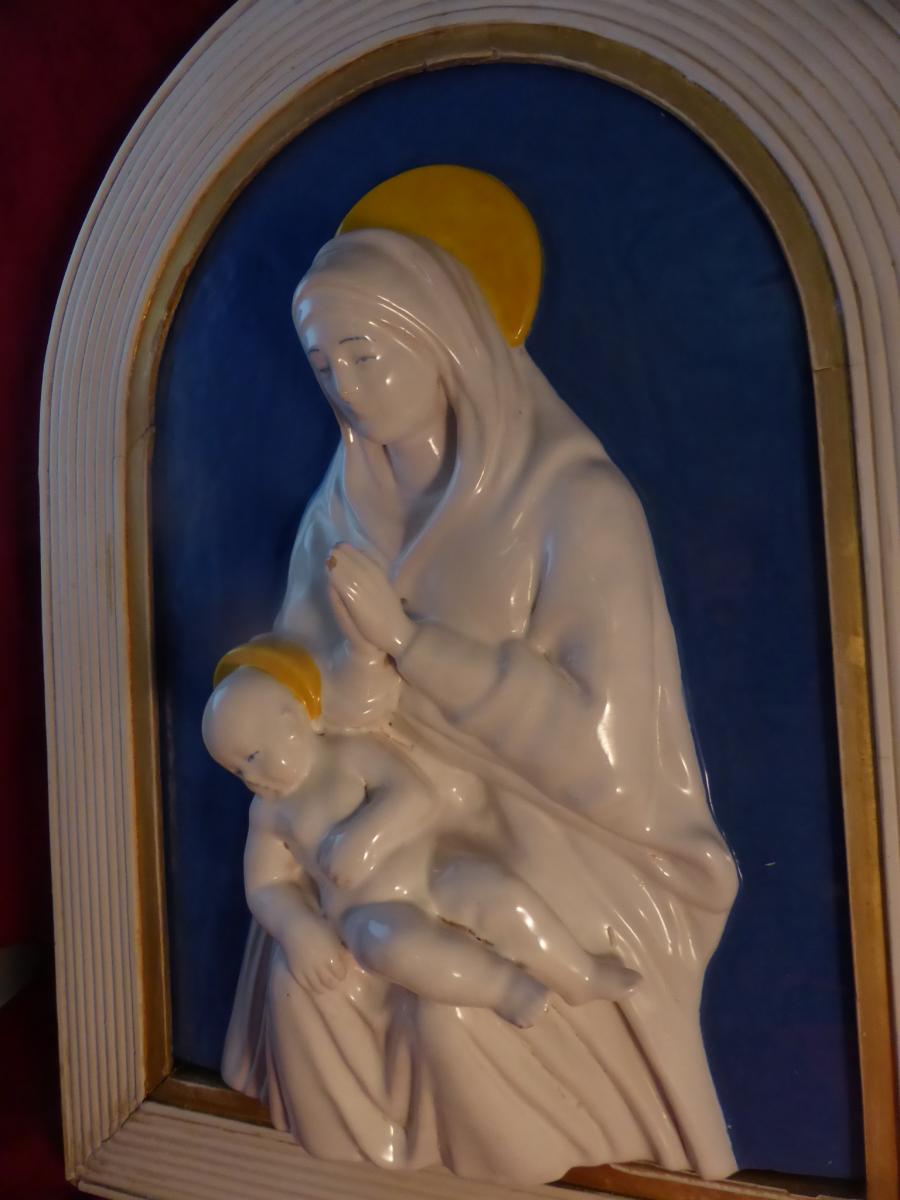 Vierge A L Enfant Della Robbia-photo-1