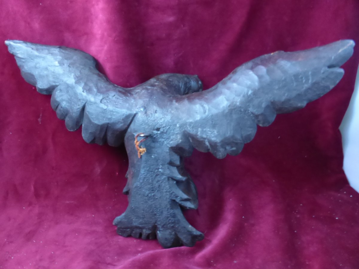 Eucharistic Dove Carved Wood-photo-3