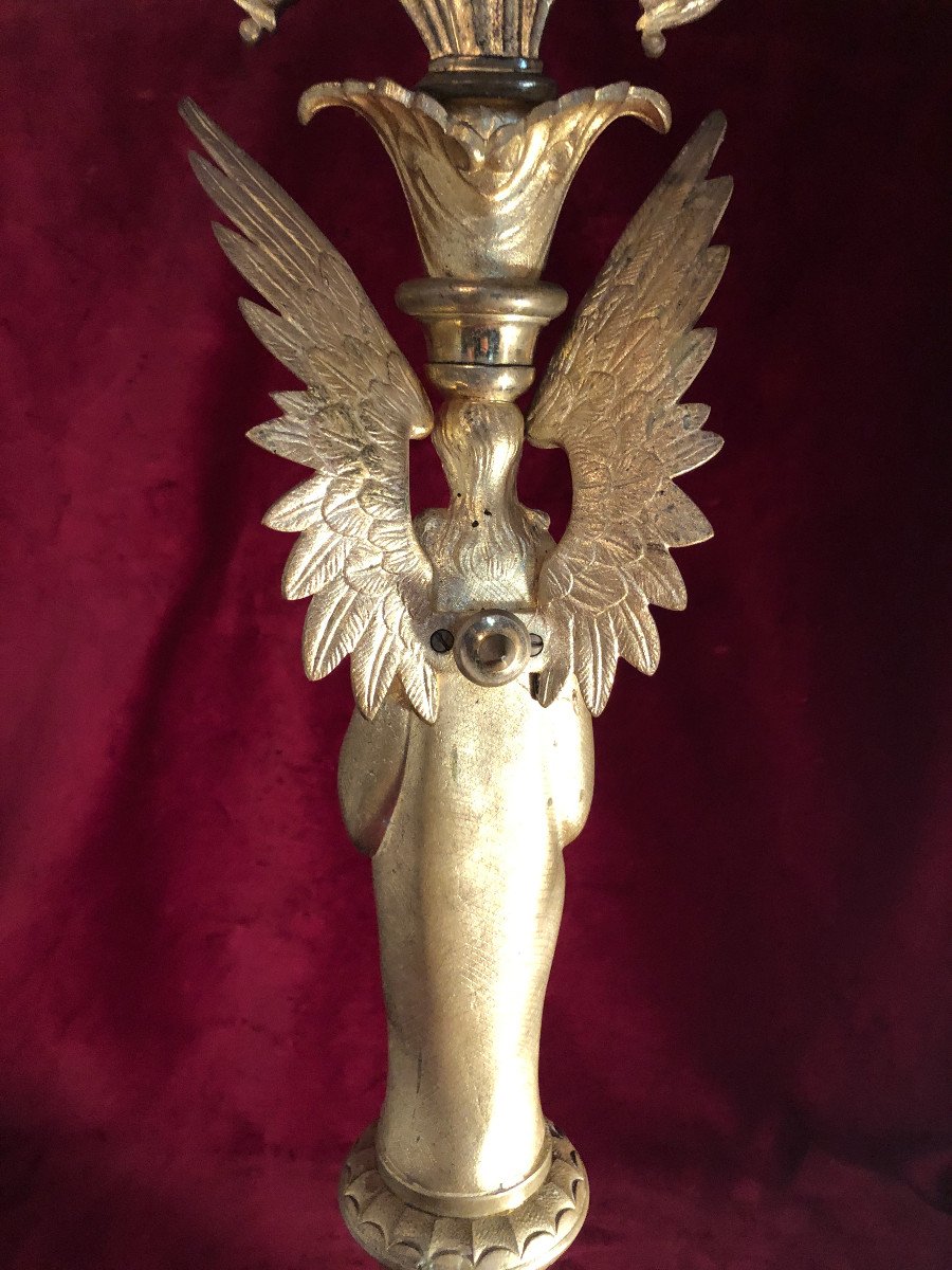 Middle Altar Angel Candelabra-photo-6