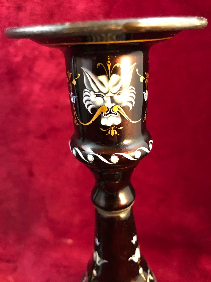 Neo Renaissance Enamel Candlesticks-photo-4