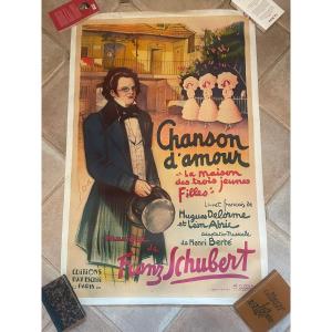 Affiche La Maison Des 3  Jeunes Filles Schubert