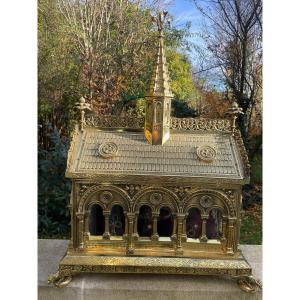 Gilded Bronze Reliquary Chapel 