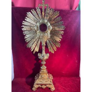 Solid Silver Monstrance 