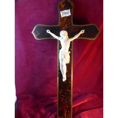 Crucifix In Ivory And Scale