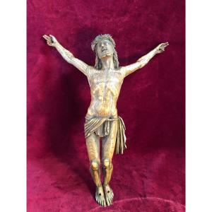 Christ En Ivoire Sculpte XVII Siecle