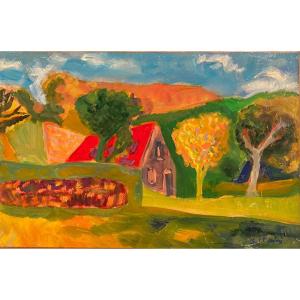 Berthomé Saint-andré (1905-1977)/ Landscape
