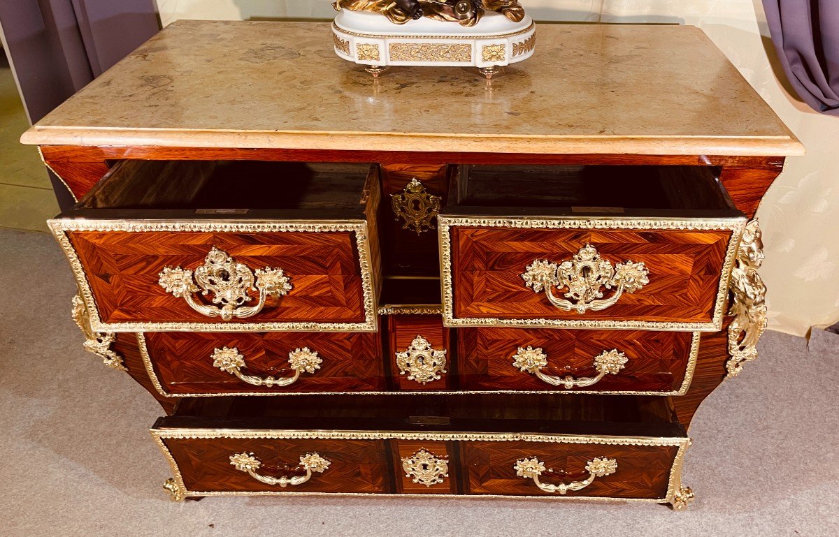 Regency Commode, Stamped Ci Dufour, 18th Century Period-photo-3