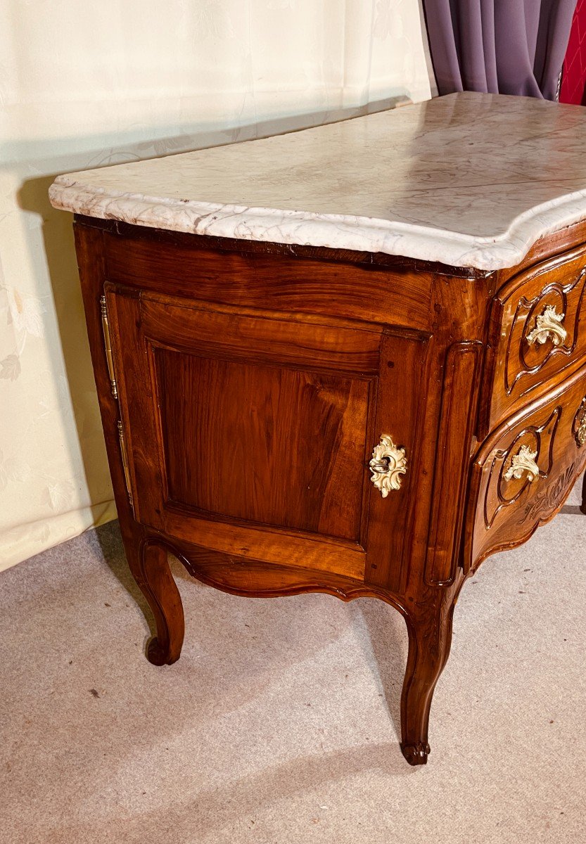 Provencal Commode With Doors, 18th Century-photo-3