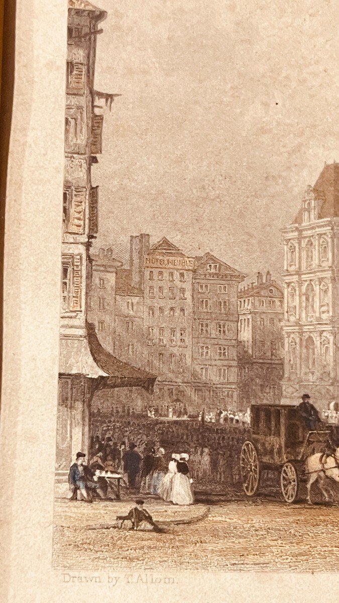 "hotel De Paris" Engraving-photo-2