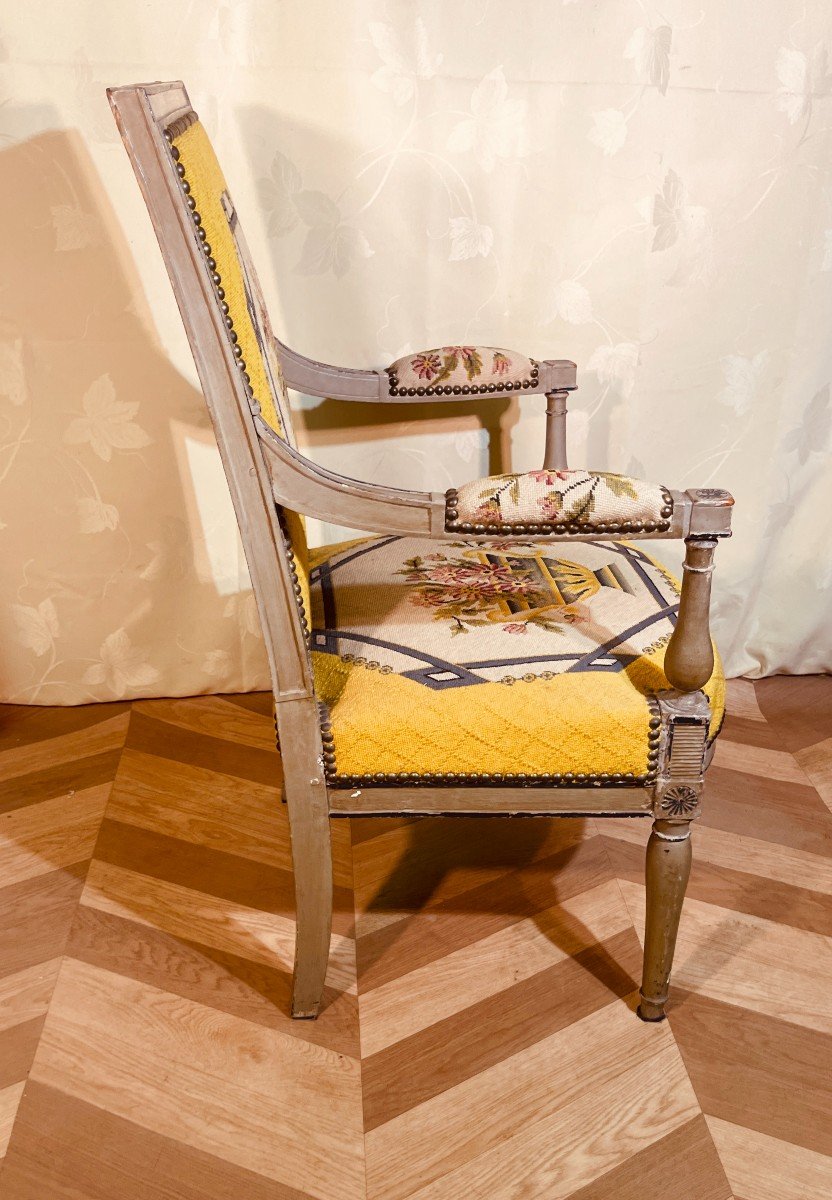 Fauteuil Directoire , Epoque 18ème -photo-2