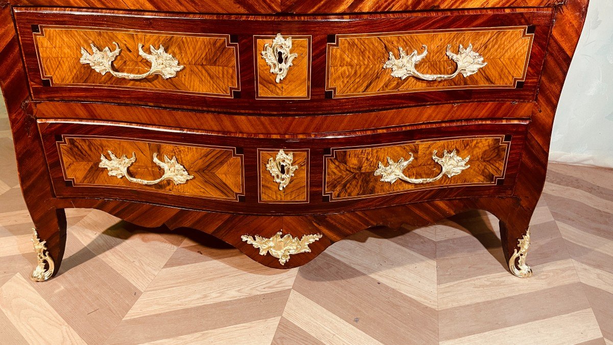 Louis XV Chest Of Drawers, 18th Century -photo-5